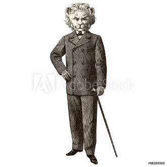 Picture of The lion man